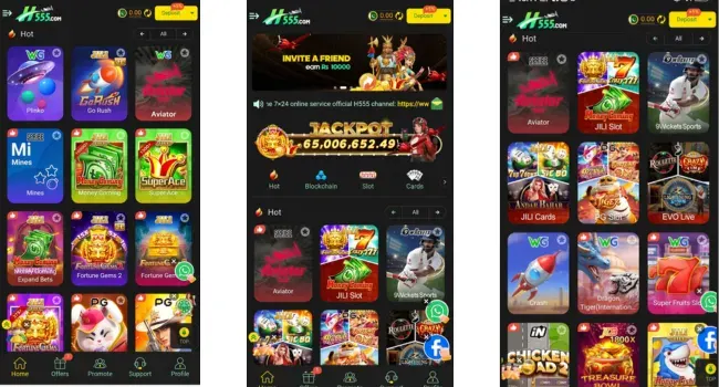 H555 Game Download (Latest v2.0.0) Download Free for Android 1 Popular games and rewards of H555 Game 1 1