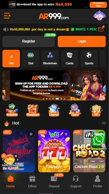 AR999 Game Apk Download(Real Earning App) for Android 2 Ar999 Game App 1 1