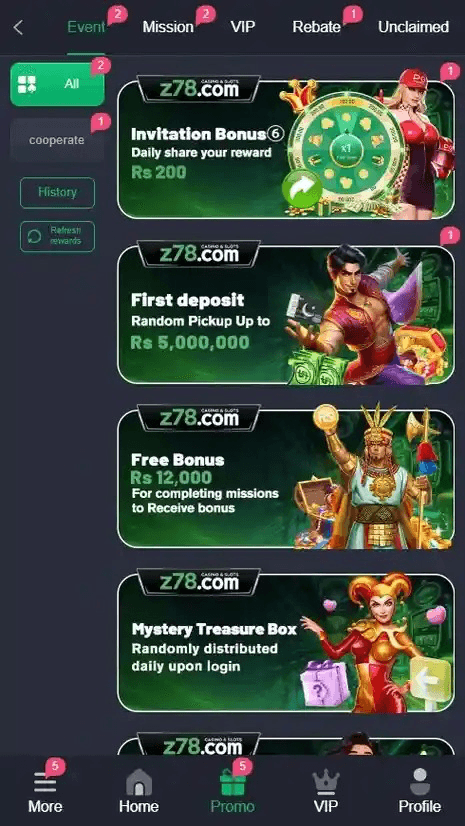 z78 Game luck 1